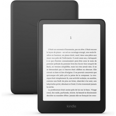 Amazon Kindle Paperwhite 12ème génération (16GB, écran 7 », sans publicité) - Noir Amazon Kindle Paperwhite 12ème génération (16GB, écran 7 », sans publicité) - Noir