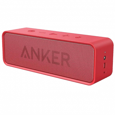 Anker soundcore Enceinte Bluetooth avec Batterie Durée de 24 Heures - Rouge Anker soundcore Enceinte Bluetooth avec Batterie Durée de 24 Heures - Rouge