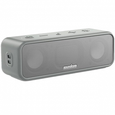 Soundcore 3 Enceinte Bluetooth Son stéréo - Gris Soundcore 3 Enceinte Bluetooth Son stéréo - Gris
