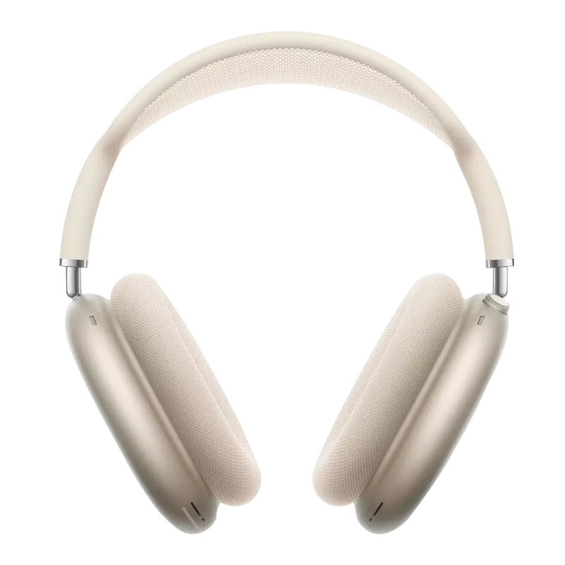 Apple AirPods Max (2e génération), Casque Bluetooth sans fil avec réduction de bruit (USB-C) – Lumière stellaire