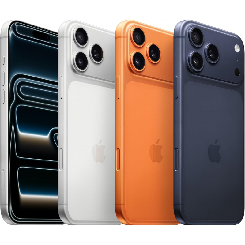 Apple iPhone 17 Pro Max (512GB, Nano Sim + eSIM) - Cosmic Orange