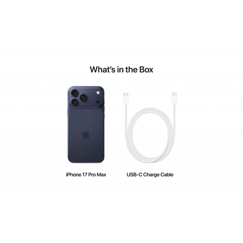 Apple iPhone 17 Pro Max (1TB, Nano Sim + eSIM) - Deep Blue