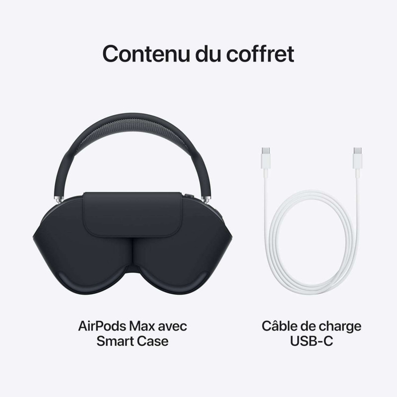 Apple AirPods Max (USB-C) - Lumière stellaire