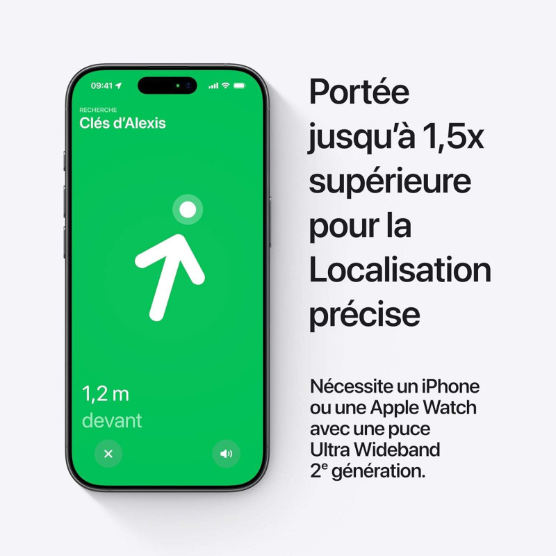 Apple AirTag 2ᵉ génération (Pack de 4)