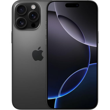 Apple iPhone 16 Pro Max (256 Go) - Noir Titane (US Spec, E-Sims uniquement) Apple iPhone 16 Pro Max (256 Go) - Noir Titane (US Spec, E-Sims uniquement)