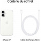Apple iPhone 17 (256Go, Nano Sim + eSIM) - Blanc