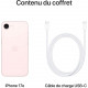 Apple iPhone 17e (256 Go) - Rose poudré