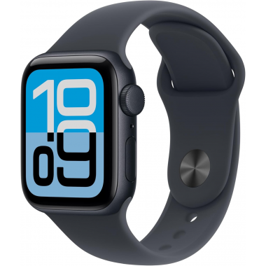 Apple Watch SE 3 (GPS, 40mm) - Montre connectée avec boîtier Minuit et Bracelet Sport Minuit M/L Apple Watch SE 3 (GPS, 40mm) - Montre connectée avec boîtier Minuit et Bracelet Sport Minuit M/L