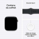 Apple Watch Series 11 (GPS 42 mm) Montre connectée avec boîtier Gris sidéral et Bracelet Sport Noir (M/L)