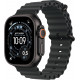 Apple Watch Ultra 3e génération (GPS, 49 mm) - Boîtier en titane noir avec bracelet Black Ocean, taille unique