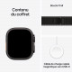 Apple Watch Ultra 3e génération (GPS, 49 mm) - Boîtier en titane noir avec bracelet Trail Loop noir et anthracite S/M