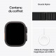 Apple Watch Ultra 3e génération (GPS, 49 mm) - Boîtier en titane noir avec bracelet Alpine Loop noir (grand modèle)