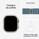Apple Watch Ultra 3e génération (GPS, 49 mm) - Boîtier en titane naturel avec bracelet Alpine Loop bleu moyen