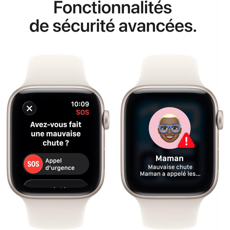 Apple Watch SE 3 (GPS, 40mm) - Montre connectée avec boîtier Lumière stellaire et Bracelet Sport Lumière stellaire M/L Apple Watch SE 3 (GPS, 40mm) - Montre connectée avec boîtier Lumière stellaire et Bracelet Sport Lumière stellaire M/L