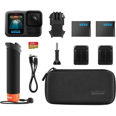 Pack caméra d'action et accessoires GOPRO HERO13 Black 4K Ultra HD - Noir Pack caméra d'action et accessoires GOPRO HERO13 Black 4K Ultra HD - Noir
