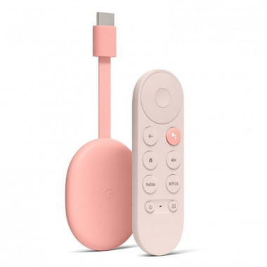 Google Chromecast avec Google TV 4K et commandes vocales - Aurore Google Chromecast avec Google TV 4K et commandes vocales - Aurore