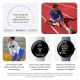 Google Pixel Watch 4 Wi-Fi (41mm) - Matte Black Aluminium Case with Obsidian Active Band