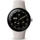 Google Pixel Watch 4 Wi-Fi (45mm) - Polished Silver Aluminium Case with Porcelain Active Band