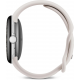 Google Pixel Watch 4 Wi-Fi (45mm) - Polished Silver Aluminium Case with Porcelain Active Band