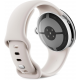 Google Pixel Watch 4 Wi-Fi (45mm) - Polished Silver Aluminium Case with Porcelain Active Band