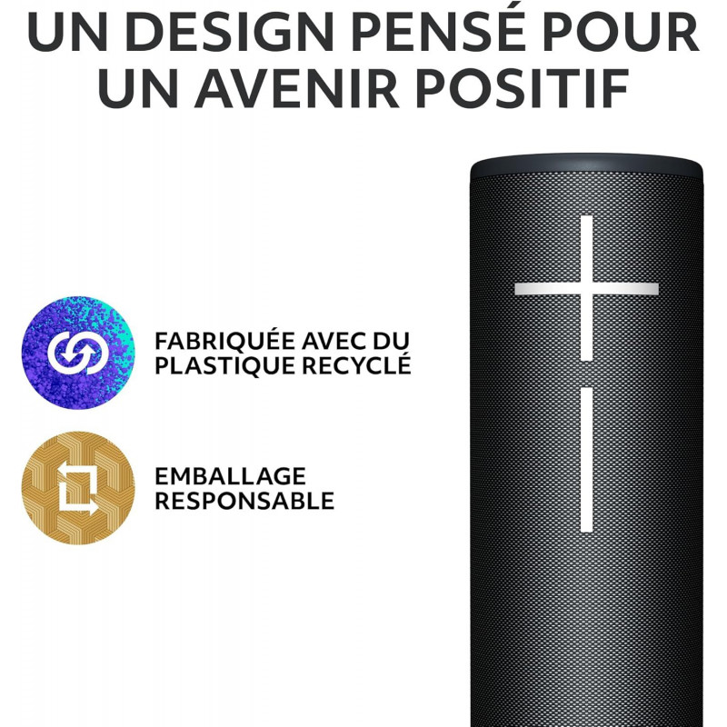 Logitech Ultimate Ears MEGABOOM 4 Enceinte Bluetooth Portable étanche - Noir