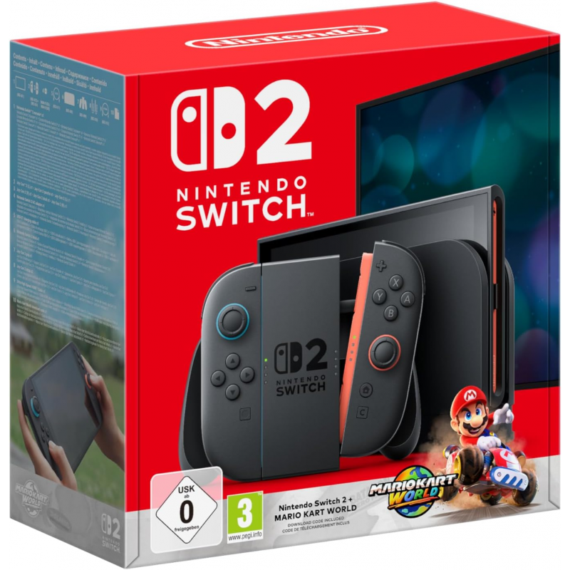 Nintendo Switch 2 + Mario Kart World Nintendo Switch 2 + Mario Kart World