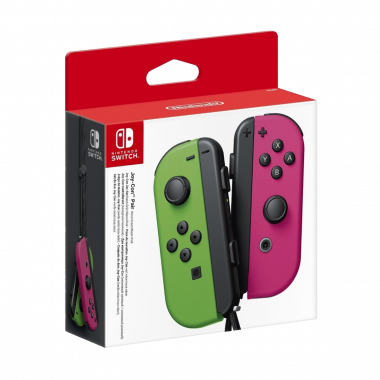 Nintendo Switch Joy-Con (Left & Right, Wireless)  -Vert Néon et Rose Néon Nintendo Switch Joy-Con (Left & Right, Wireless)  -Vert Néon et Rose Néon