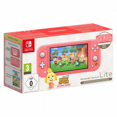 Nintendo Switch Lite Animal Cross New Horizons - Isabelle Aloha Nintendo Switch Lite Animal Cross New Horizons - Isabelle Aloha