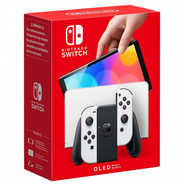 Nintendo Console Switch (modèle OLED) blanche Nintendo Console Switch (modèle OLED) blanche