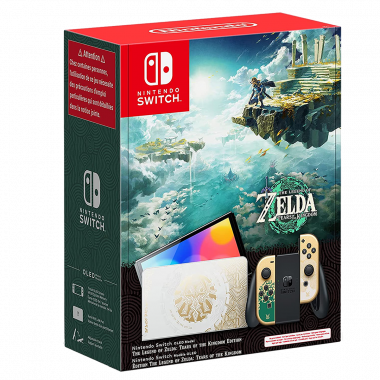 Console Nintendo Switch Modèle OLED Edition The Legend of Zelda : Tears of the Kingdom Console Nintendo Switch Modèle OLED Edition The Legend of Zelda : Tears of the Kingdom