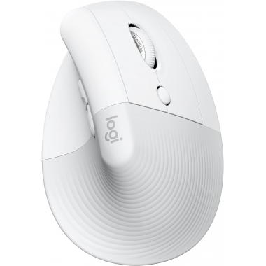 Logitech Lift Souris Ergonomique Verticale, Sans Fil - Blanc Logitech Lift Souris Ergonomique Verticale, Sans Fil - Blanc