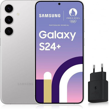 Samsung Galaxy S24+ 5G Smartphone (Double SIM, 12+256Go) - Argent
