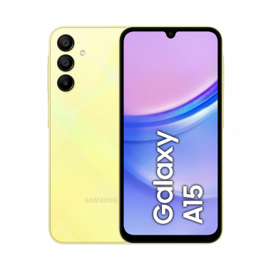 Samsung Galaxy A15 4G Smartphone (4+128Go, Double SIM) - Jaune  Samsung Galaxy A15 4G Smartphone (4+128Go, Double SIM) - Jaune