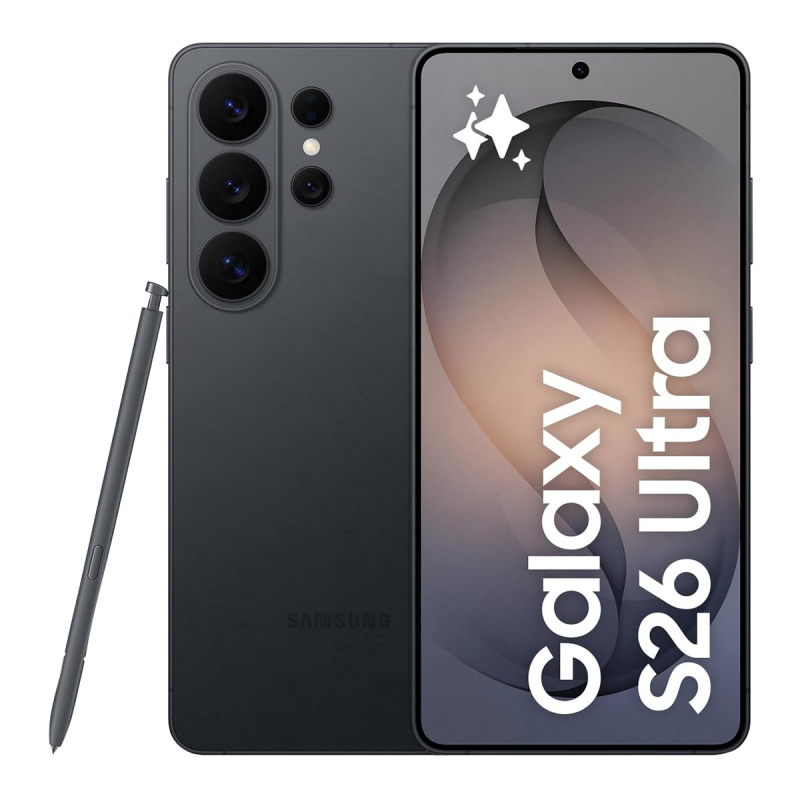 Samsung Galaxy S26 Ultra 5G Smartphone (Dual-SIMs, 12GB+256GB) - Black
