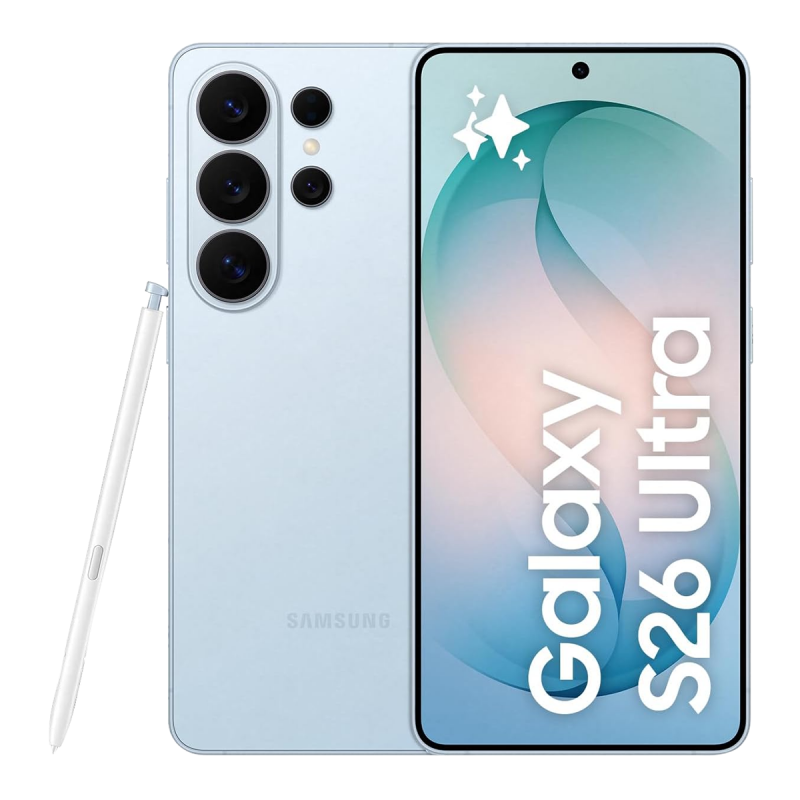 Samsung Galaxy S26 Ultra 5G Smartphone (Dual-SIMs, 16GB+1TB) - Sky Blue