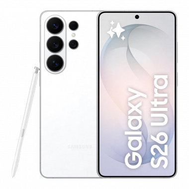 Samsung Galaxy S26 Ultra 5G Smartphone (Dual-SIMs, 12GB+256GB) - White
