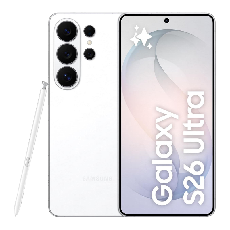 Samsung Galaxy S26 Ultra 5G Smartphone (Dual-SIMs, 16GB+1TB) - White