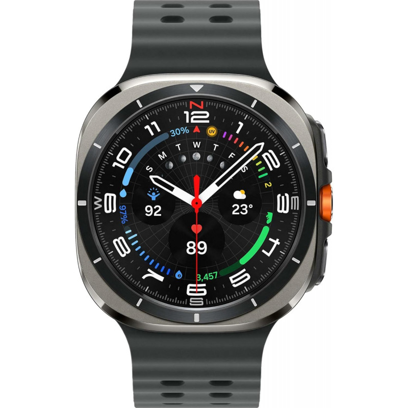 Samsung Galaxy Watch Ultra, Montre Connectée Intelligente, Galaxy AI (4G, 47mm) - Argent Titane