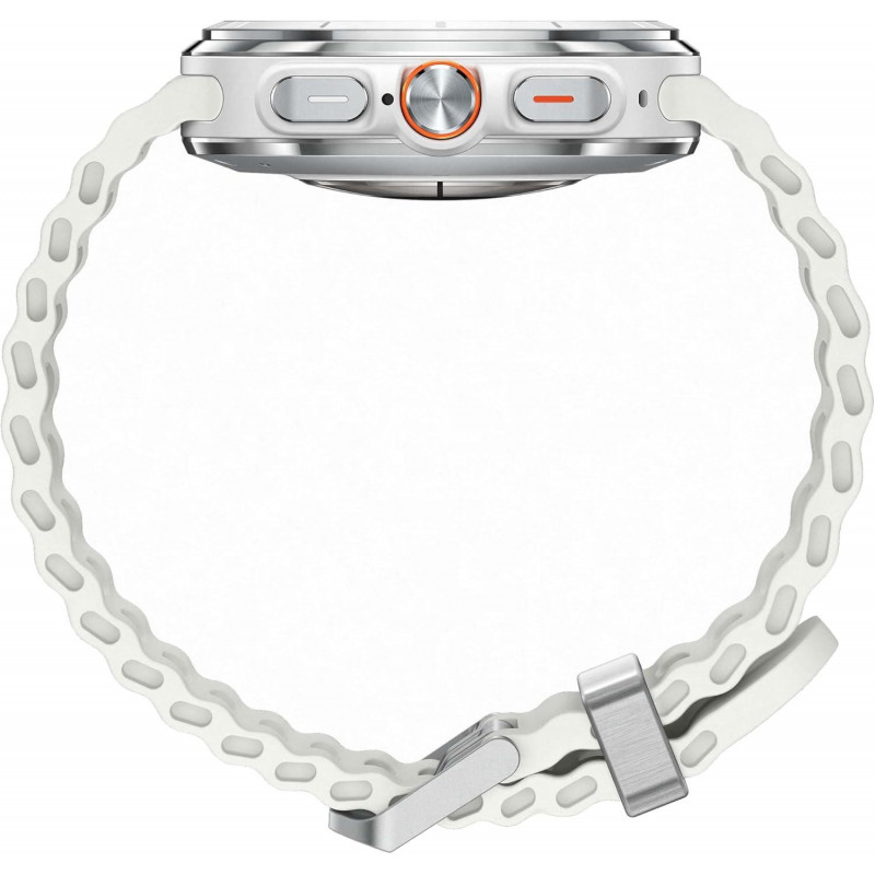 Samsung Galaxy Watch Ultra, Montre Connectée Intelligente, Galaxy AI (4G, 47mm) - Blanc Titane