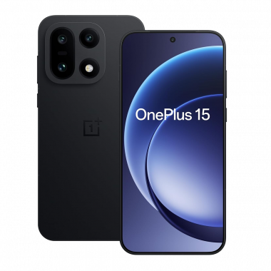 Smartphone OnePlus 15 5G (Double SIM, 12 Go + 256 Go) - Noir infini (Version globale)