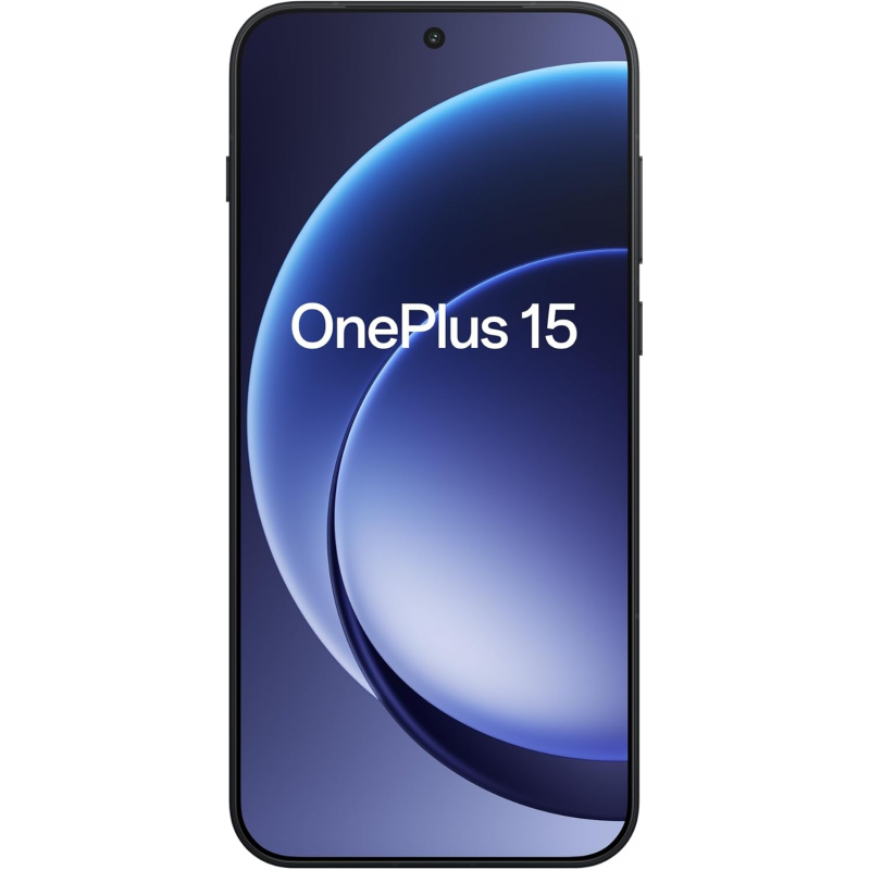 Smartphone OnePlus 15 5G (Double SIM, 12 Go + 256 Go) - Noir infini (Version globale)