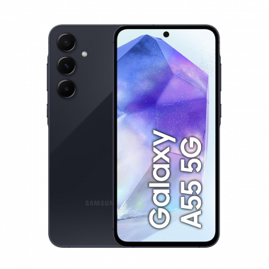 Samsung Galaxy A55 5G Smartphone (Double SIM, 8+128Go) - Bleu nuit Samsung Galaxy A55 5G Smartphone (Double SIM, 8+128Go) - Bleu nuit