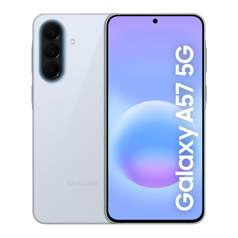 Samsung Galaxy A57 5G Smartphone (Dual-SIMs, 12+512Go) - Bleu Clair