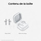 Samsung Galaxy Buds4, Écouteurs Bluetooth sans Fil - Blanc