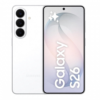 Samsung Galaxy S26 5G Smartphone (Dual-SIMs, 12 Go+256 Go) - Blanc