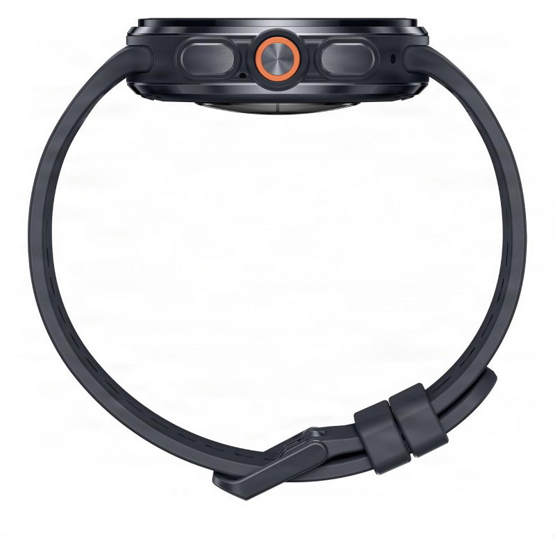 Samsung Galaxy Watch Ultra 2 Smart Watch (LTE, 47mm) - Noir Titane avec Noir Bracelet Sport extrême
