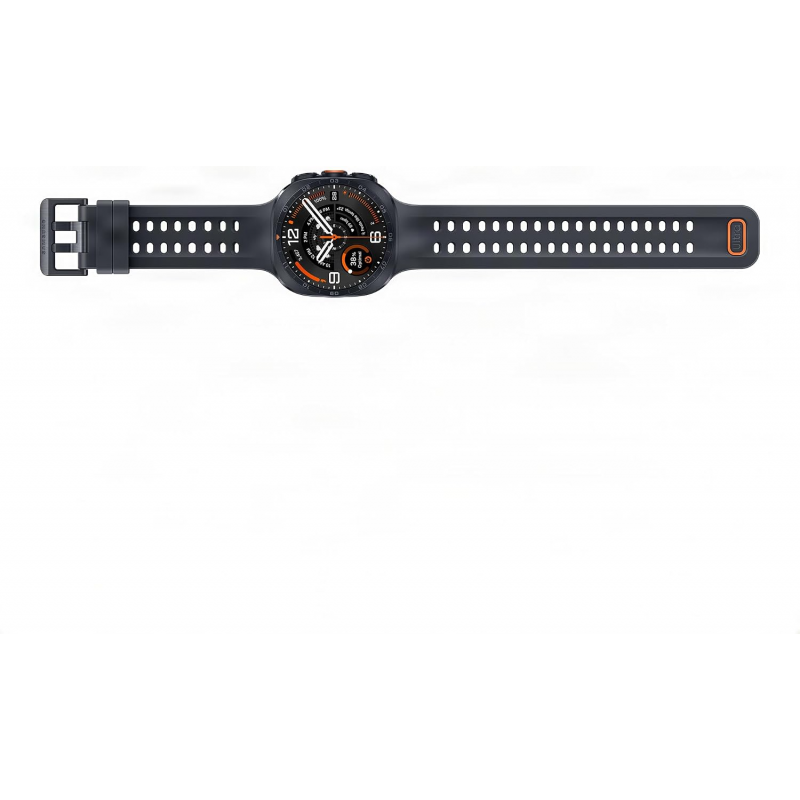 Samsung Galaxy Watch Ultra 2 Smart Watch (LTE, 47mm) - Noir Titane avec Noir Bracelet Sport extrême