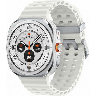 Samsung Galaxy Watch Ultra, Montre Connectée Intelligente, Galaxy AI (4G, 47mm) - Blanc Titane Samsung Galaxy Watch Ultra, Montre Connectée Intelligente, Galaxy AI (4G, 47mm) - Blanc Titane