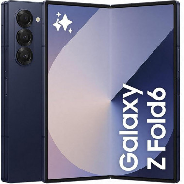 Samsung Galaxy Z Fold6 5G Smartphone (12+1To) - Bleu Nuit Samsung Galaxy Z Fold6 5G Smartphone (12+1To) - Bleu Nuit
