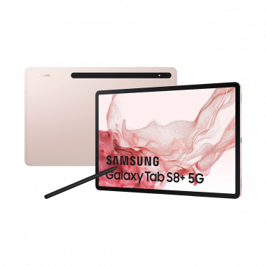 Samsung Galaxy Tab S8+ (12.4", 128Go, Wi-Fi) Tablette - Rose doré Samsung Galaxy Tab S8+ (12.4", 128Go, Wi-Fi) Tablette - Rose doré